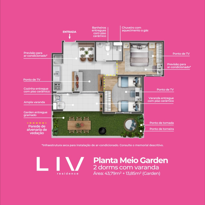 Planta Liv Planta Meio Garden.webp - Liv Residence