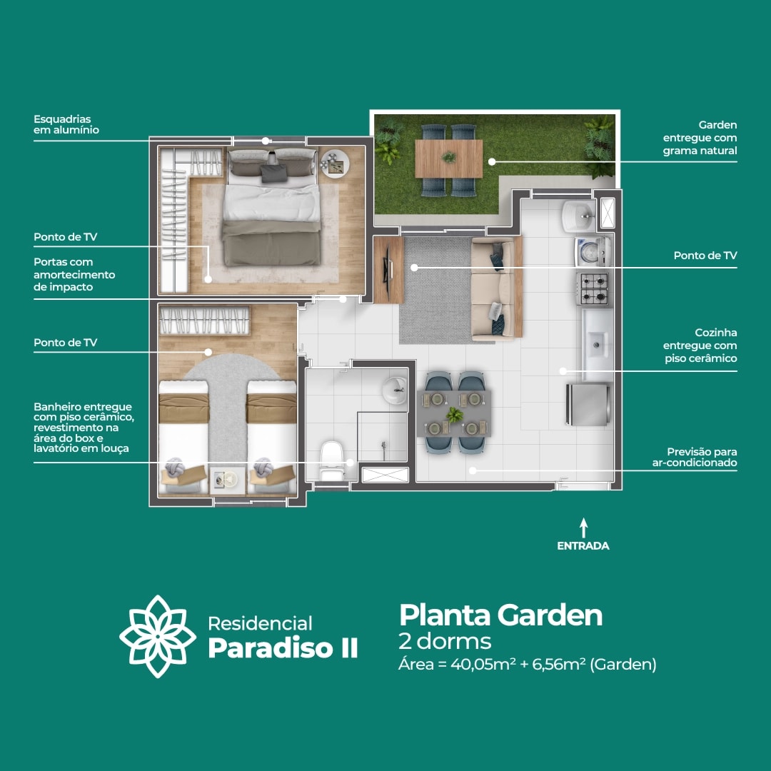 Planta Paradiso2_Planta_Garden_ParadisoII.webp - Residencial Paradiso 2